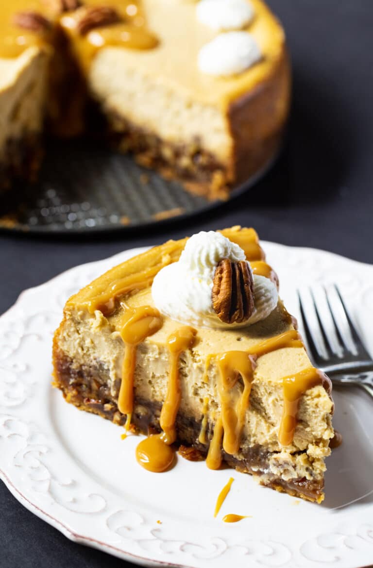 Pecan Pie Cheesecake Spicy Southern Kitchen