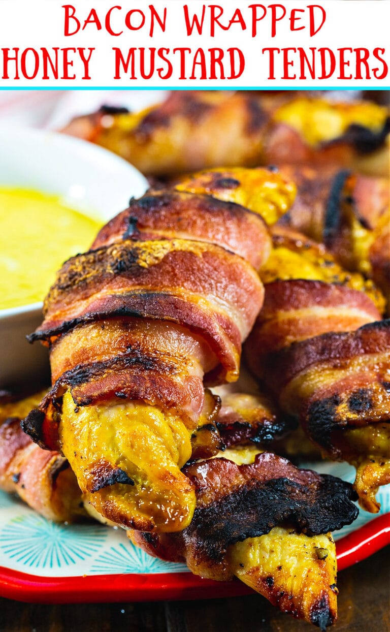 Bacon Wrapped Honey Mustard Tenders Spicy Southern Kitchen