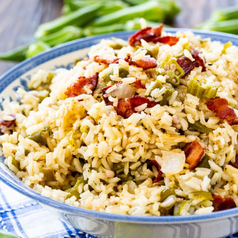 Okra Pilau Spicy Southern Kitchen