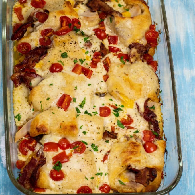 Kentucky Hot Brown Crescent Casserole Spicy Southern Kitchen