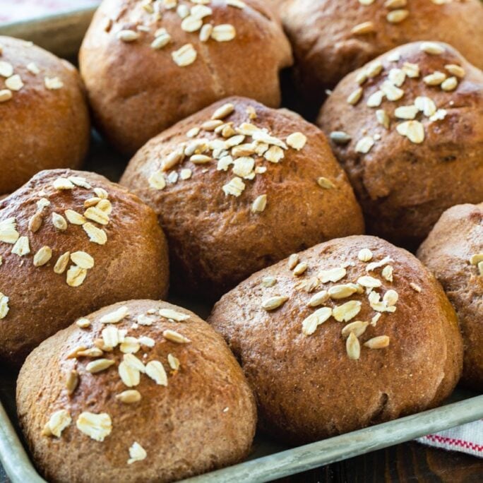 Whole Wheat Molasses Rolls Spicy Southern Kitchen