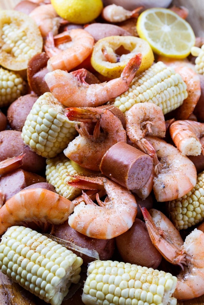 Slow Cooker Low Country Boil - Spicy Southern Kitchen