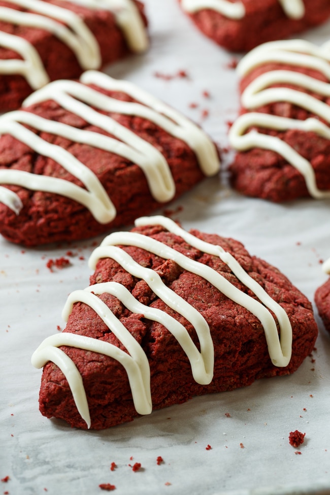 Red Velvet Scones Spicy Southern Kitchen