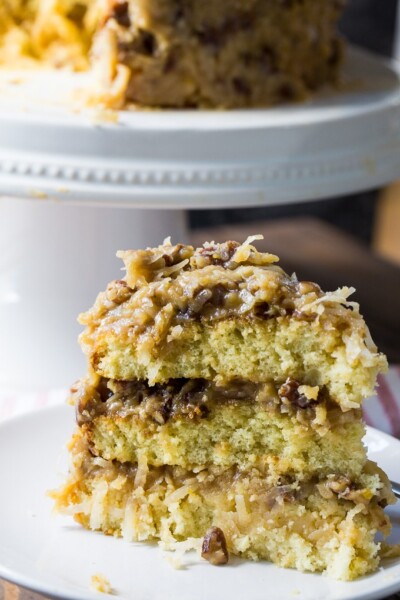 White German Chocolate Cake Spicy Southern Kitchen