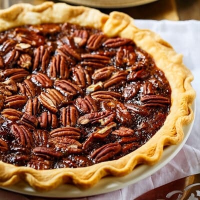 Salted Caramel Pecan Pie - Spicy Southern Kitchen