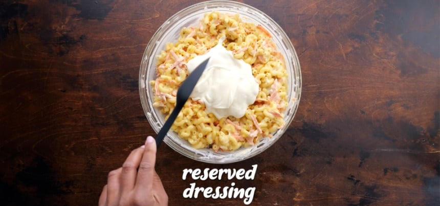 Adding reserved dressing.