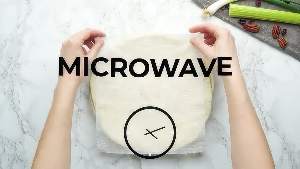 Microwave the tortillas.