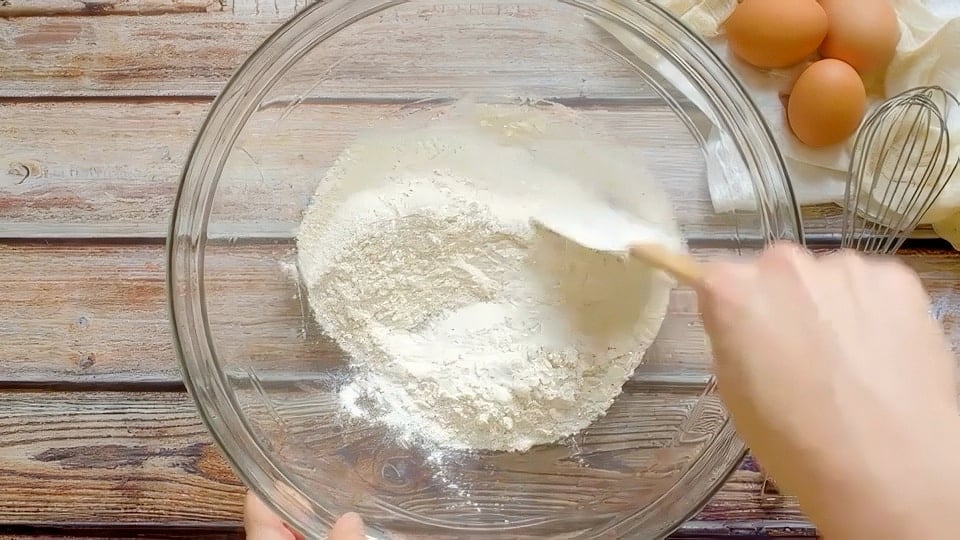 Dry ingredients.