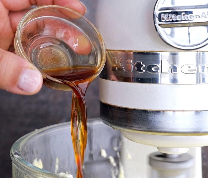 Adding the vanilla.