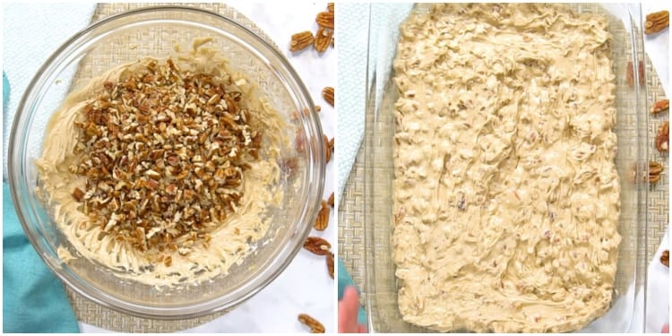 Pecans mixed in.