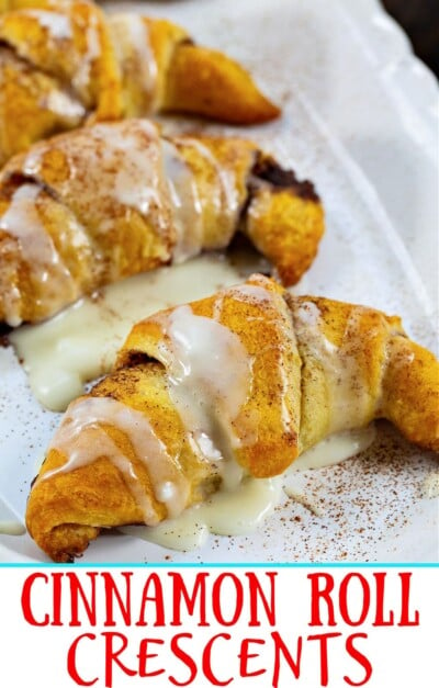 Cinnamon Roll Crescents - Spicy Southern Kitchen