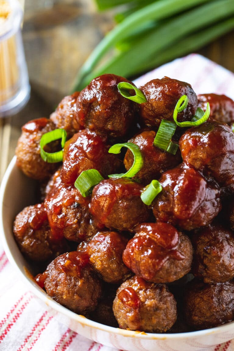 Crock Pot Cranberry Meatballs 4