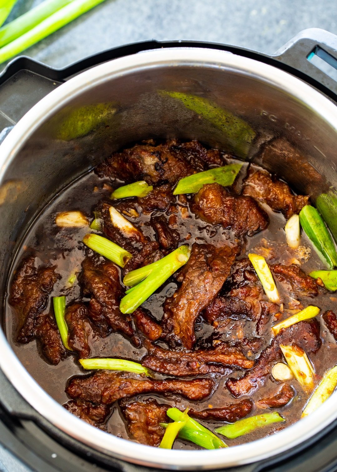 Mongolian Beef in Instant Pot