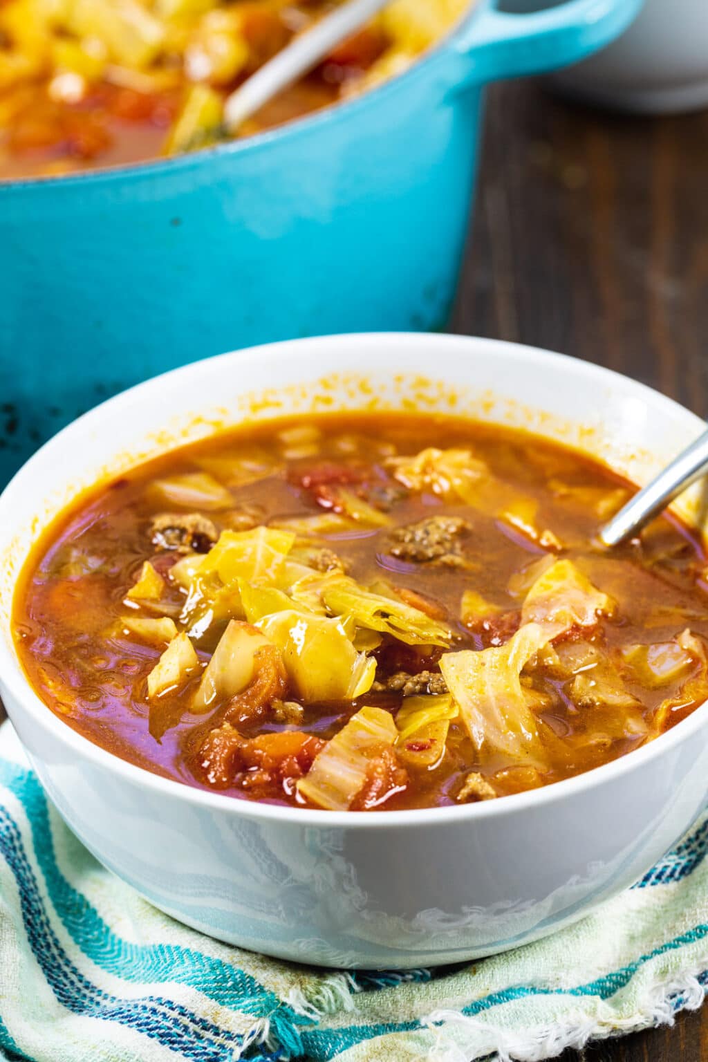 Tex-Mex Cabbage Soup - Spicy Southern Kitchen