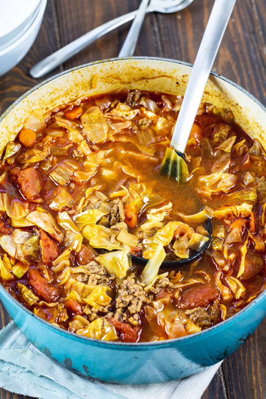 TexMex Cabbage Soup Spicy Southern Kitchen