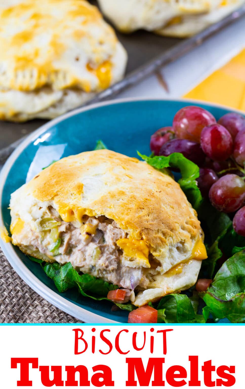 Biscuit Tuna Melts Spicy Southern Kitchen