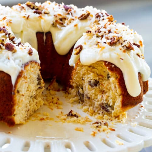 Italian Cream Bundt Cake - Spicy Southern Kitchen