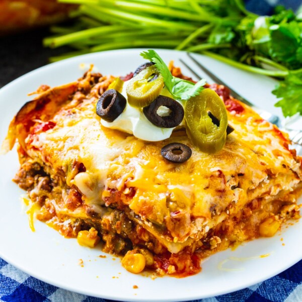 Mexican Lasagna - Spicy Southern Kitchen