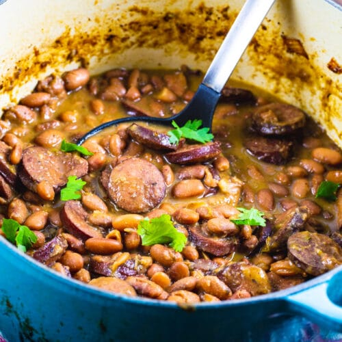 Pintos and Sausage - Spicy Southern Kitchen