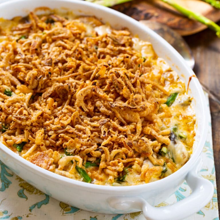 Asparagus Casserole - Spicy Southern Kitchen