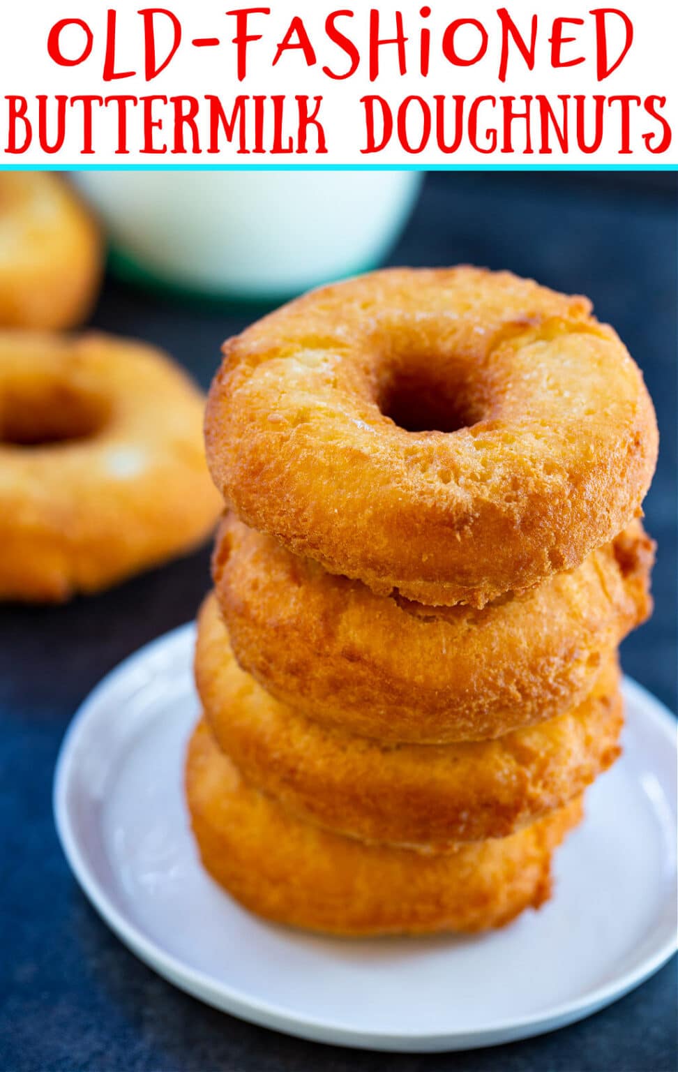 Old-Fashioned Buttermilk Doughnuts - Spicy Southern Kitchen