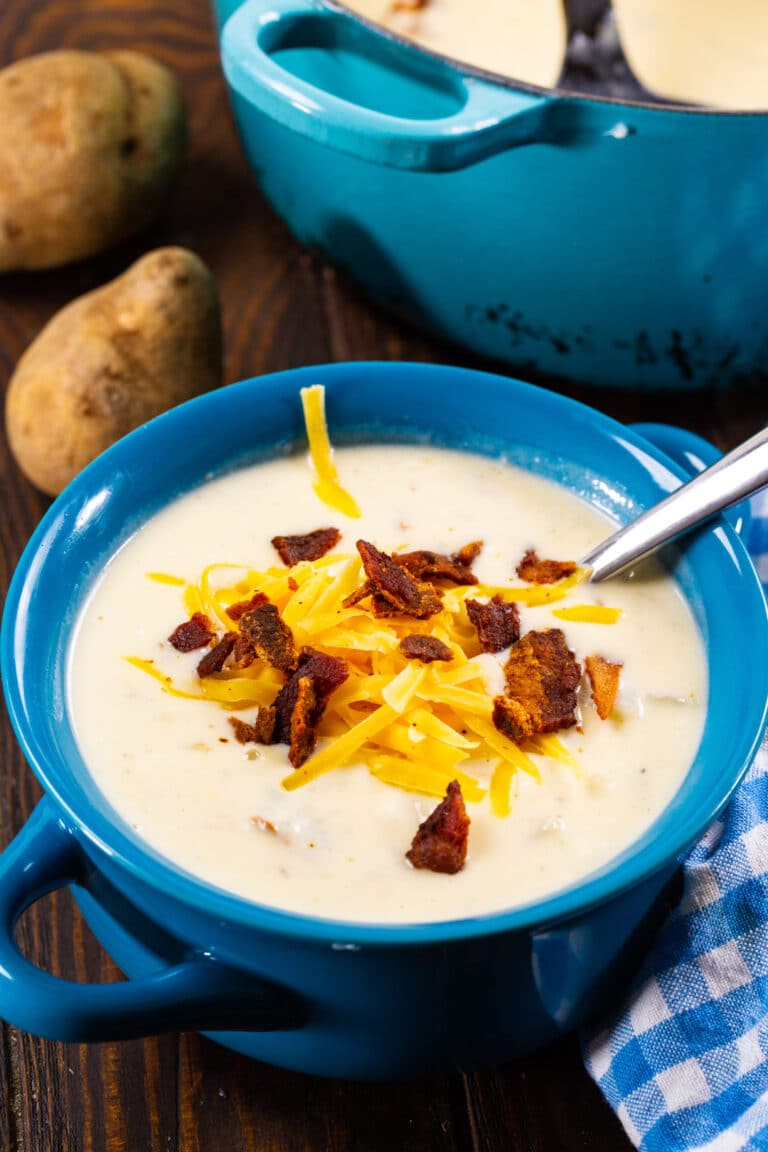 Easy Bacon and Potato Soup - Spicy Southern Kitchen