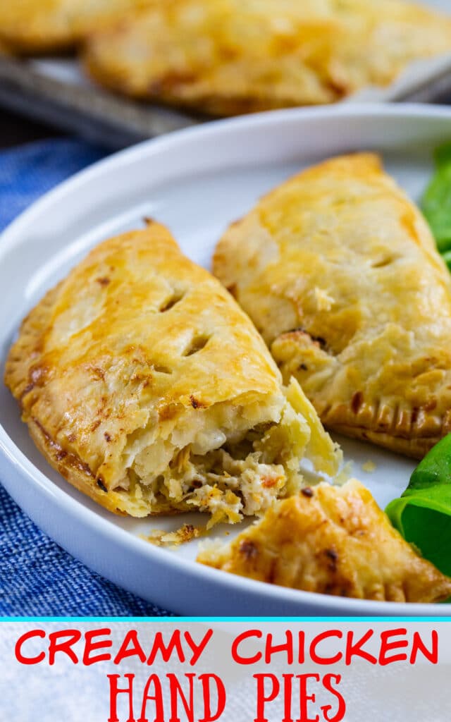 Creamy Chicken Hand Pies - Spicy Southern Kitchen