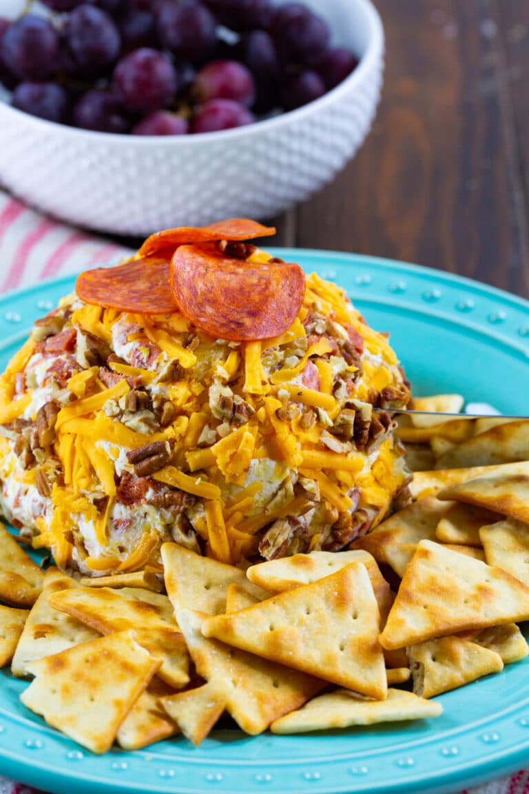 Pepperoni Cheese Ball Spicy Southern Kitchen