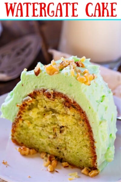 Watergate Cake - Spicy Southern Kitchen