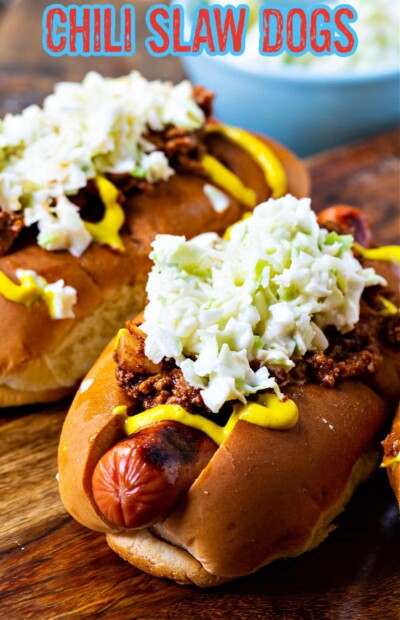 Carolina-Style Slaw Dogs - Spicy Southern Kitchen