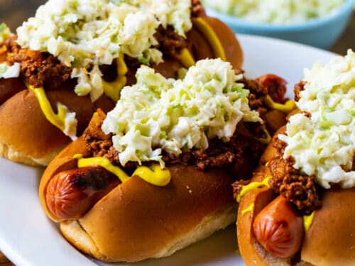 where did slaw dogs originate