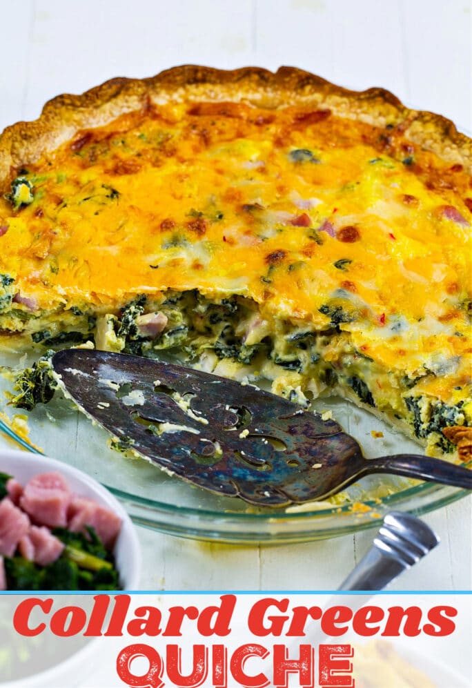 Collard Greens Quiche Spicy Southern Kitchen