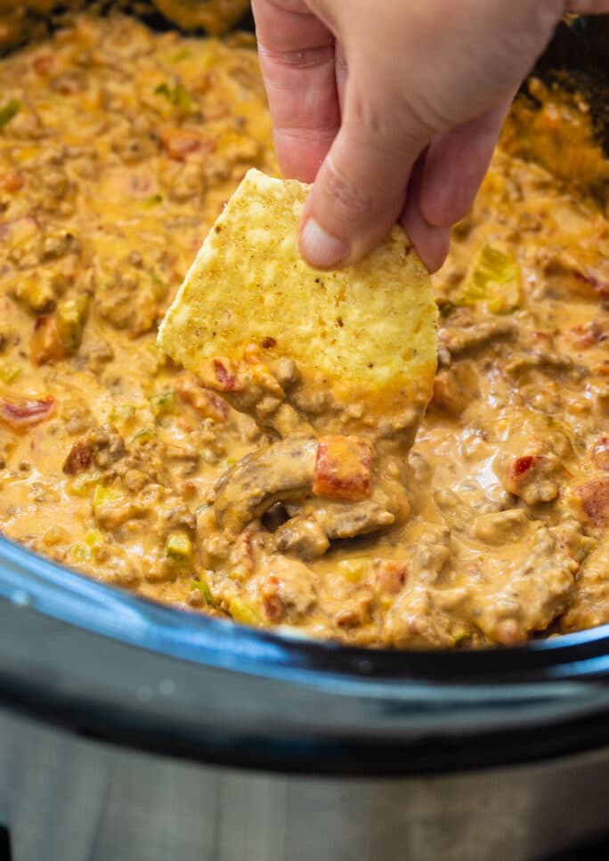 Crockpot Bacon Cheeseburger Dip Spicy Southern Kitchen