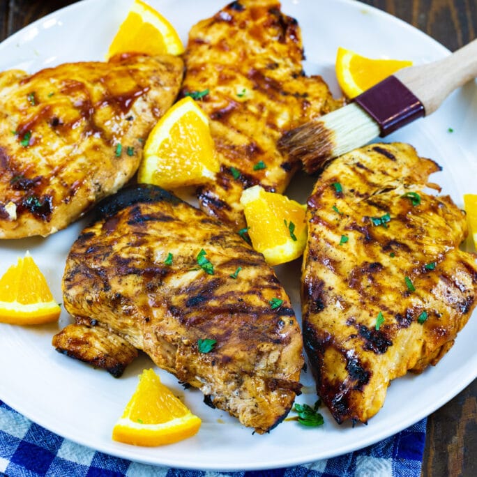 Grilled Chipotle Orange Chicken Spicy Southern Kitchen