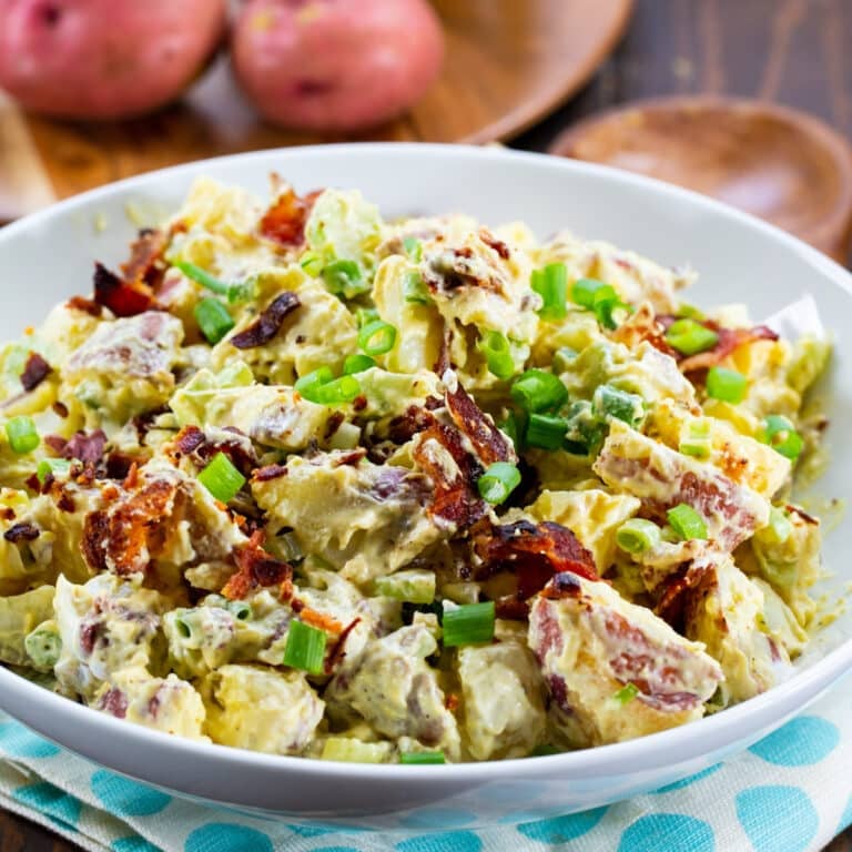 Honey Mustard Potato Salad - Spicy Southern Kitchen