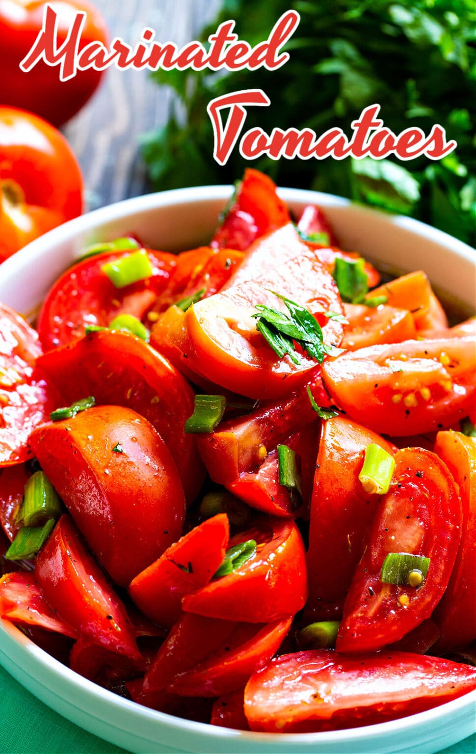 Marinated Tomatoes Spicy Southern Kitchen