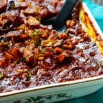 Spicy Bacon Baked Beans - Spicy Southern Kitchen