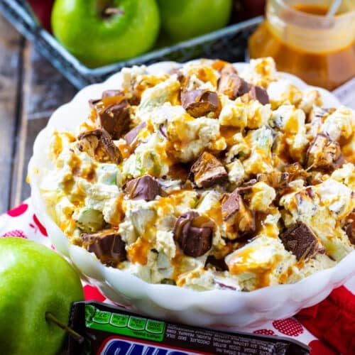 Snickers Caramel Apple Salad Spicy Southern Kitchen