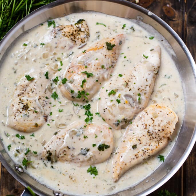 Chicken in Jack Daniels Cream Sauce Spicy Southern Kitchen