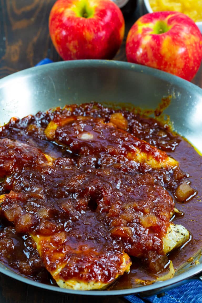 Applesauce BBQ Chicken Spicy Southern Kitchen