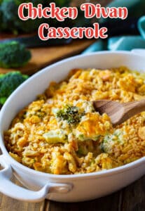 Chicken Divan Casserole - Spicy Southern Kitchen