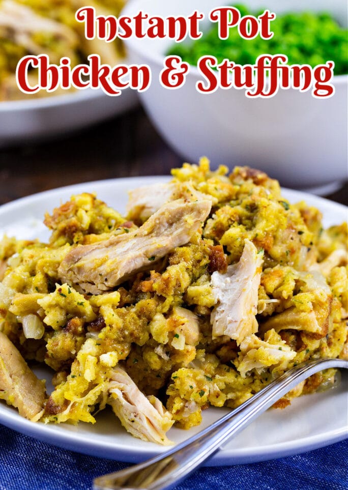 Instant Pot Chicken and Stuffing Spicy Southern Kitchen