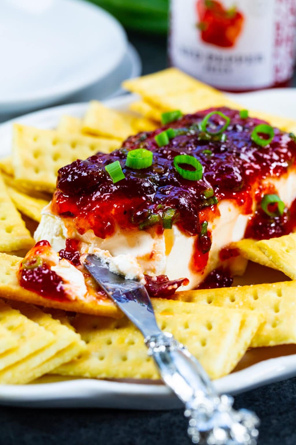 Cranberry Pepper Jelly Spread Spicy Southern Kitchen