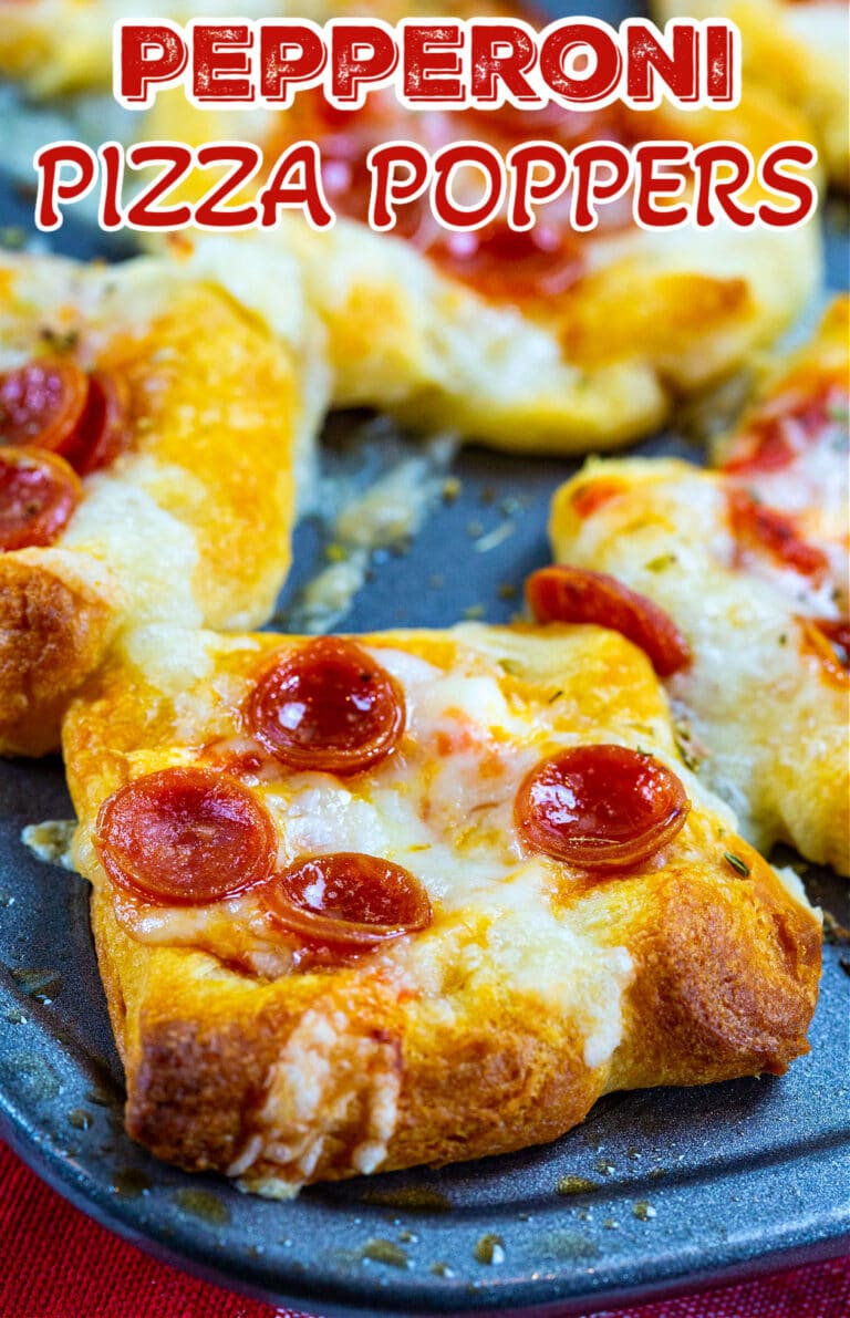 Pepperoni Pizza Poppers - Spicy Southern Kitchen