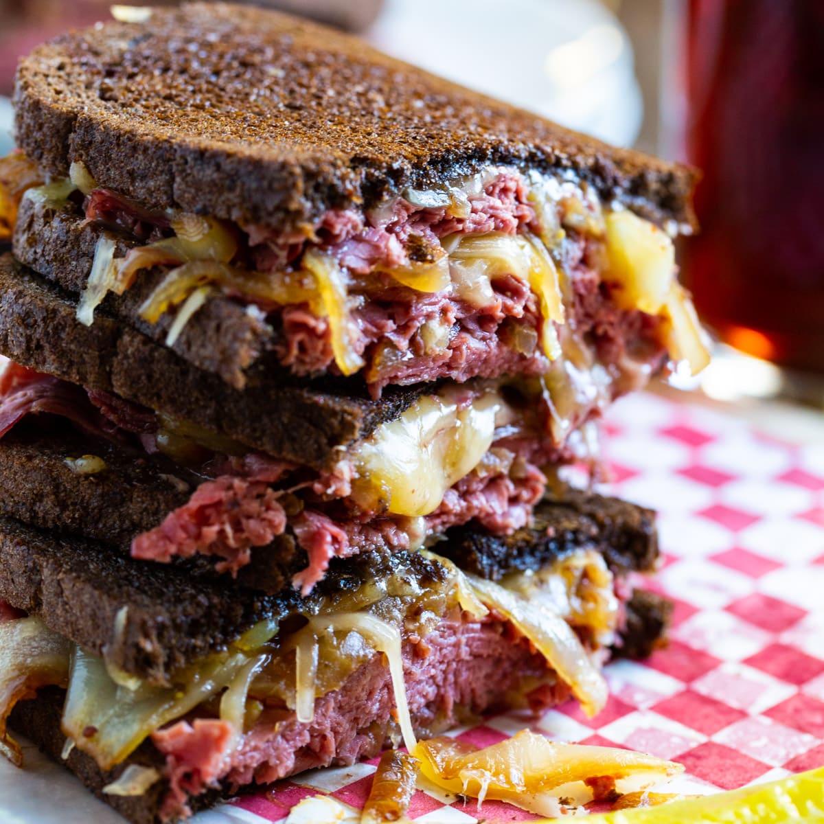 Corned Beef Grilled Cheese