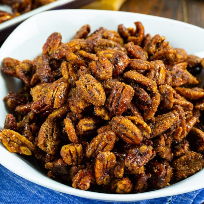 Crock Pot Candied Pecans Spicy Southern Kitchen
