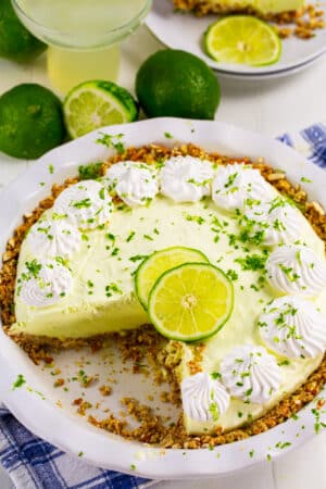 No-Bake Margarita Pie - Spicy Southern Kitchen