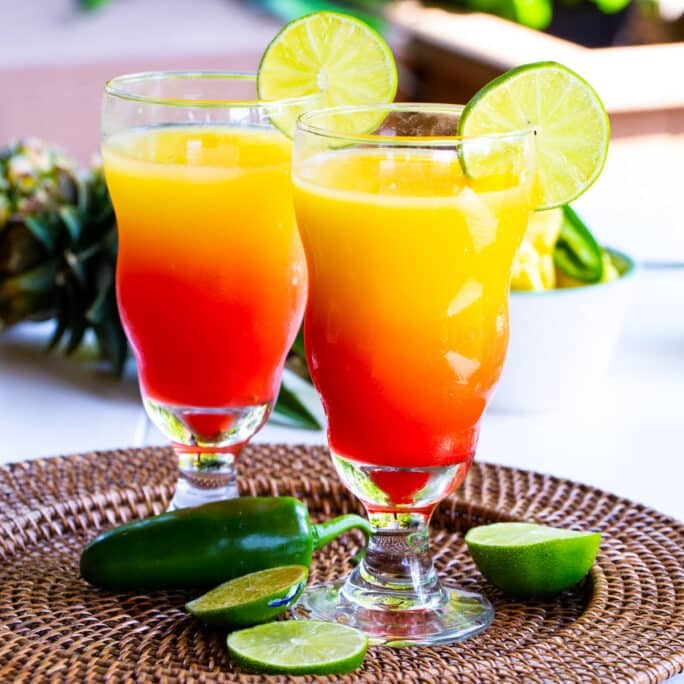 Spicy Tequila Sunrise - Spicy Southern Kitchen