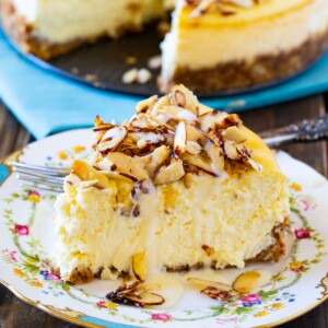 Amaretto Cheesecake - Spicy Southern Kitchen