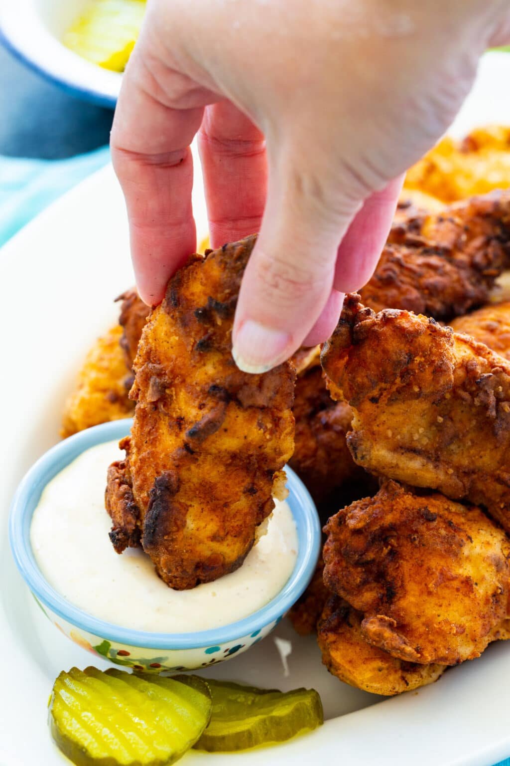 PickleBrined Chicken Tenders Spicy Southern Kitchen